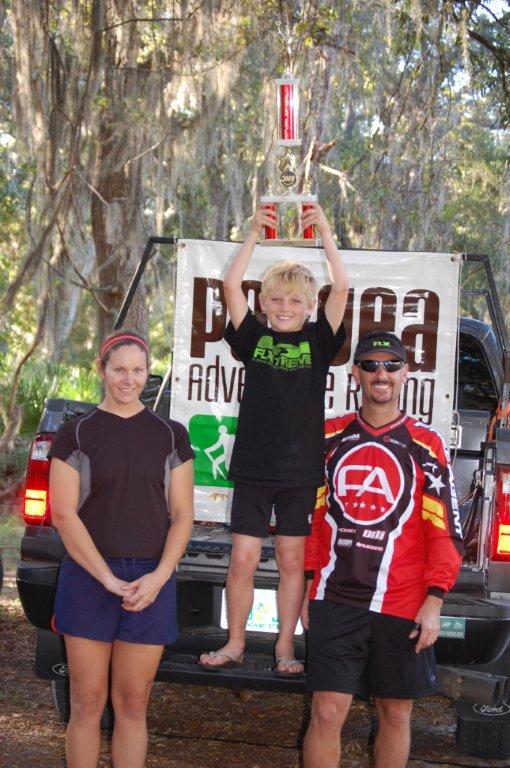 Hunter Leininger finishes Lighter Knot 8 Hour Adventure Race